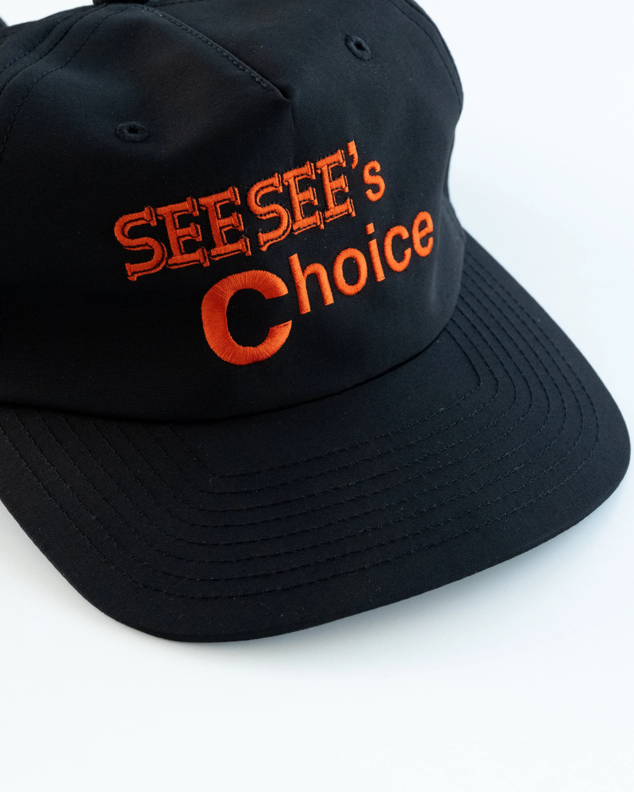 the ec x SEE SEE 'NYCO Cap' Black/Orange — the e_C